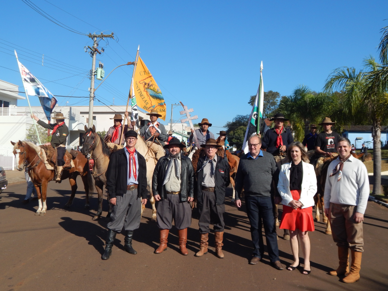 1ªTRILHA DA INTEGRAÇÃO JESUÍTICA-GUARANI E 8ª CAVALGADA NHEÇUANA 